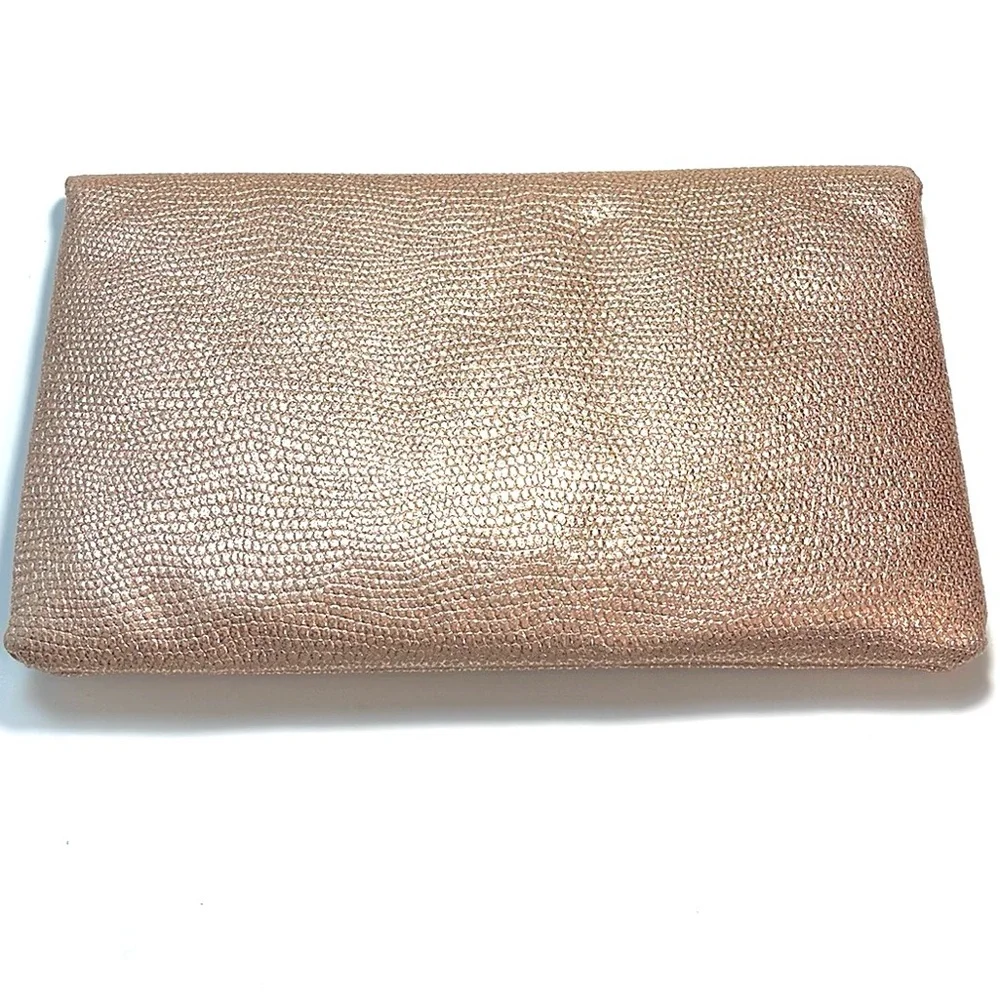 STYLE & CO BLUSH SHIMMER CLUTCH